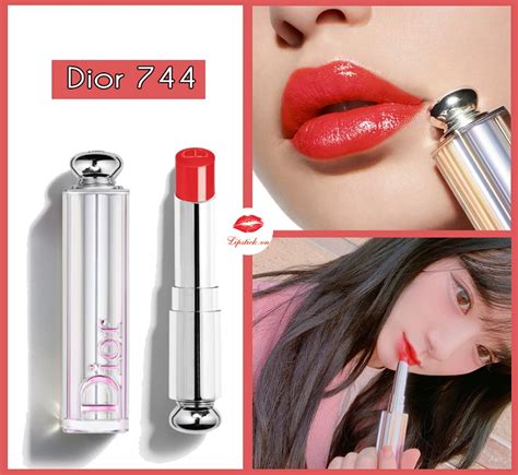 dior 744 party red orange red 怎么样|迪奥744口红 迪奥744试色 .